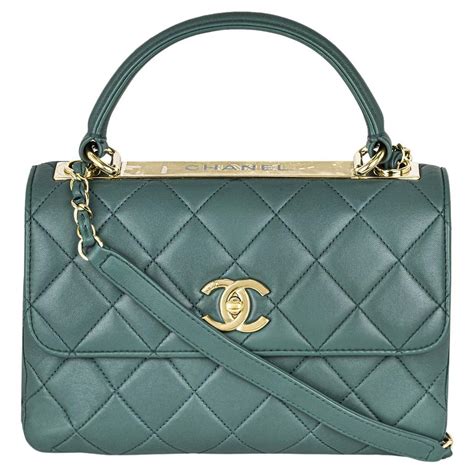 emerald green chanel bag|chanel mini flap bag.